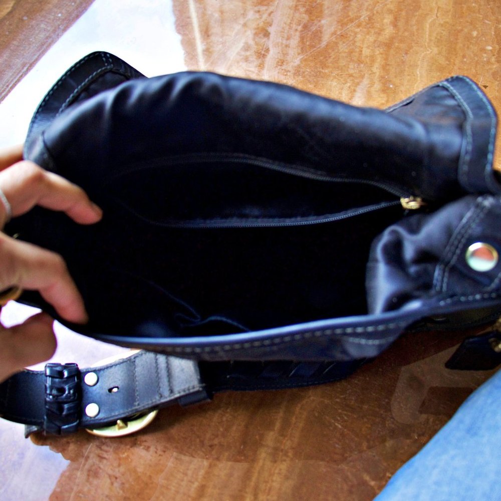 Black Coach Shoulder Bag - Picture 5 of 6